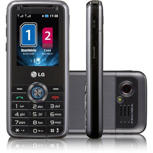 LG GX-200 R$ 245,00 -Formato: Barra. -Banda: Terminal GSM Quad-Band (850/900/1800/1900) MHz. -Memória: Interna de 80MB expansível por cartões Micro SD Card de até 8GB. -Viva-voz: Sim.