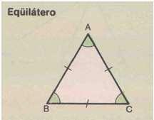 AB AC, AB BC, BC AC Os três ânguls interns têm medidas diferentes. A B, A C, B C 37 40 .