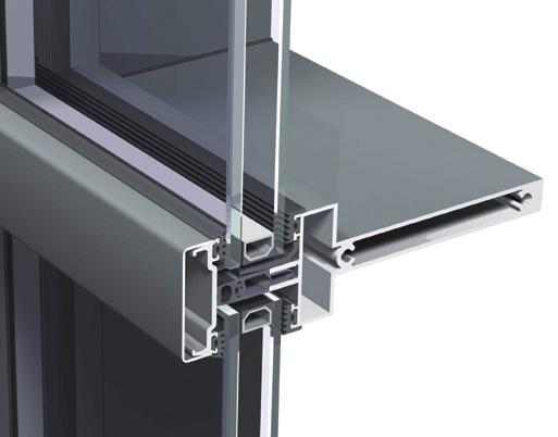 CARACTERÍSTICAS TÉCNICAS Variantes de estilo CW 50 CW 50-HI CW 50-FP funcional máximo conforto térmico Prova de fogo Largura interior visível 50 mm 50 mm 50 mm Largura exterior visível 50