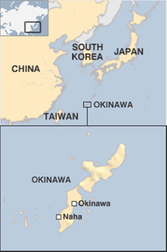 1 HISTÓRIA O Karate é uma arte marcial desenvolvida nas ilhas de Okinawa, ao sul do Japão. Sua criação começou quando um antigo mestre foi à China aprender técnicas de luta no começo do século XVIII.