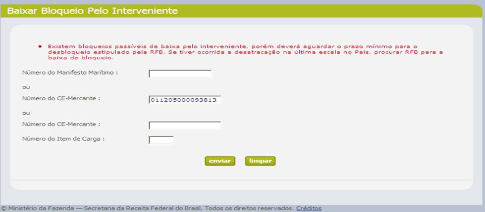 O sistema recupera o prazo mínimo parametrizado pela Unidade Local, caso não haja prazo