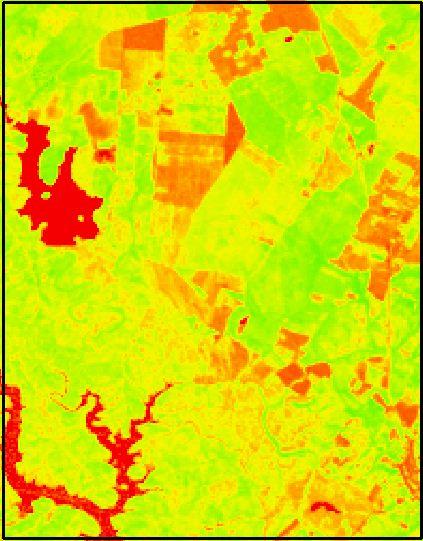 de NDVI próximos de 1.