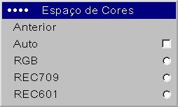 Ajuste limite de sincronização: (somente para fontes aprimoradas e de alta definição) se um dispositivo de hardware, como um aparelho de DVD, não estiver sincronizando adequadamente com o projetor,