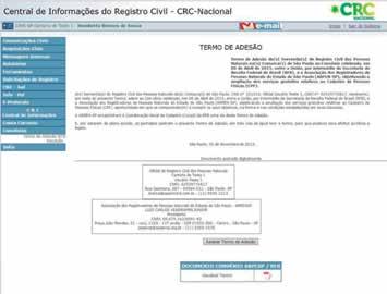 Emissão de CPF no Registro Civil Normatização: Instrução Normativa Receita Federal Brasileira nº 1548/2015 Art.