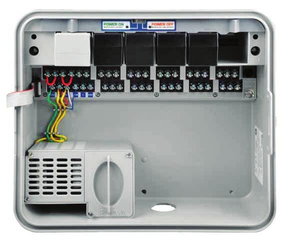 Único com écran de diagnóstico do caudal, dos sensores e das eletroválvulas. Inclui entrada SmartPort para controlo remoto (ICR, ROAM).