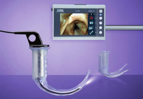 C-MAC S O videolaringoscópio descartável para os mais altos requisitos de higiene O videolaringoscópio C-MAC S satisfaz pelas vantagens já reconhecidas dos videolaringoscópios C-MAC reutilizáveis e,