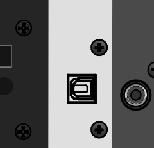 plugue RCA, P ou P1 Um circuito interno foi especialmente desenvolvido para diminuir os efeitos de microfonias, que geralmente se percebem quando o microfone é aproximado do alto-falante da caixa.