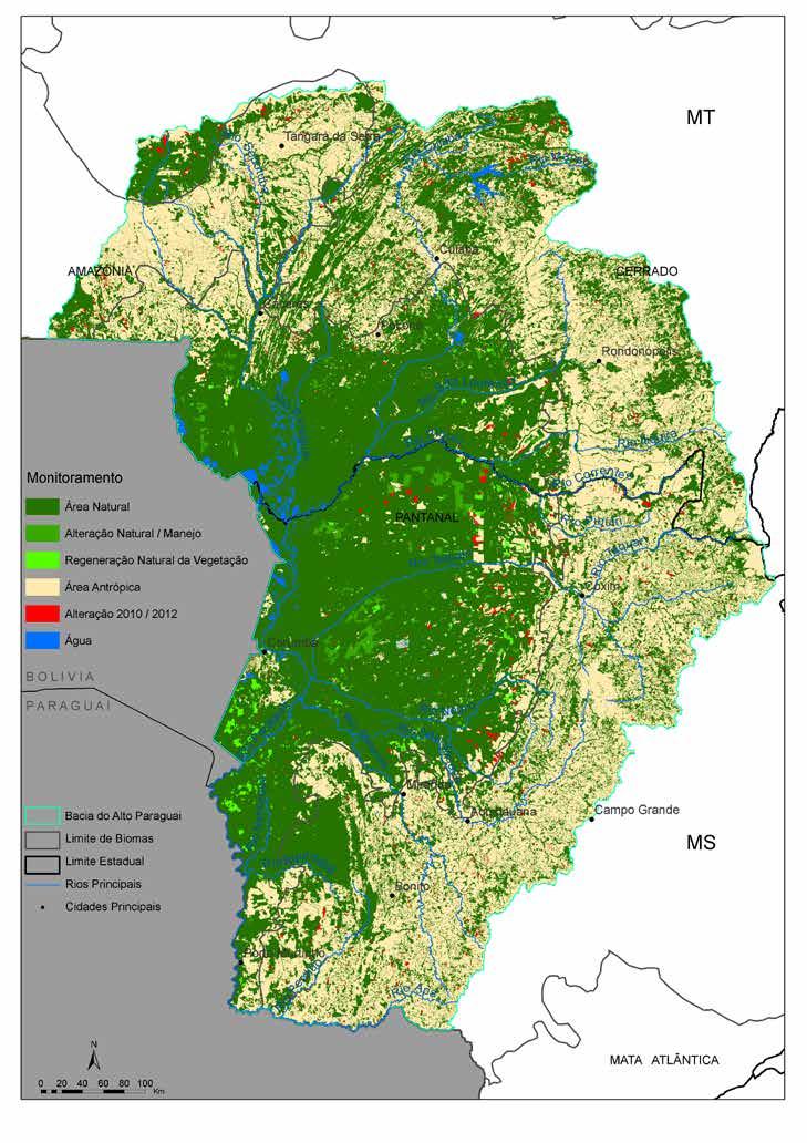 Mapa: Monitoramento da Cobertura