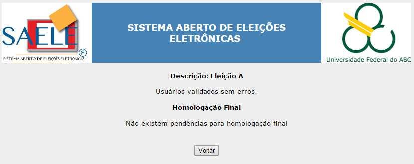 Passo 4: Homologando o Concurso Tutorial: Gerenciando Concursos Eleitorais 2015 Uma vez que você tenha configurado todo o concurso e suas eleições, você deverá homologar o concurso.