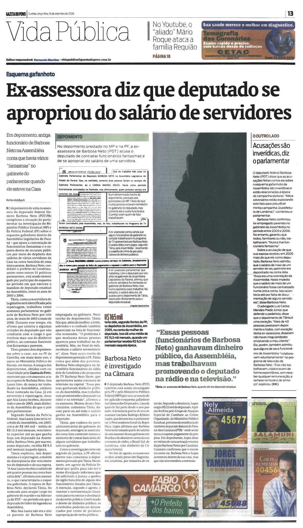 GAZETA DO POVO EDIÇÃO