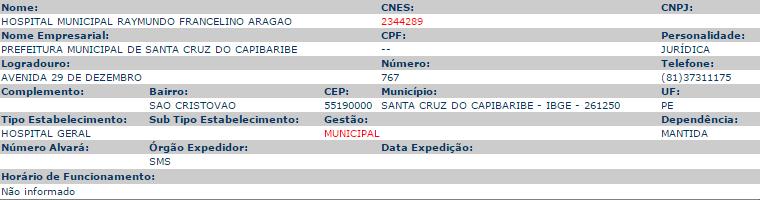 Relatório de Fiscalização Diretor técnico: Thiago Costa Almeida (CRM: 19.881) Por determinação deste Conselho fomos ao estabelecimento acima citado verificar suas condições de funcionamento.