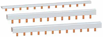 Barramento fase/neutro QUADRO DE DISTRIBUIÇÃO Easy9 Os barramentos de fase foram desenvolvidos para facilitar a vida do eletricista ao realizar a ligação dos dispositivos de proteção de maneira