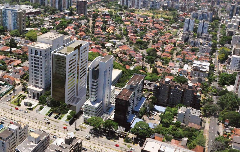 REALIZAÇÃO: PROJETO ARQUITETÔNICO: PROJETO INTERIORES: PROJETO PAISAGÍSTICO: Projeto aprovado nº 002.234.558.00.7, em 22/01/2015, na Prefeitura Municipal de Porto Alegre.