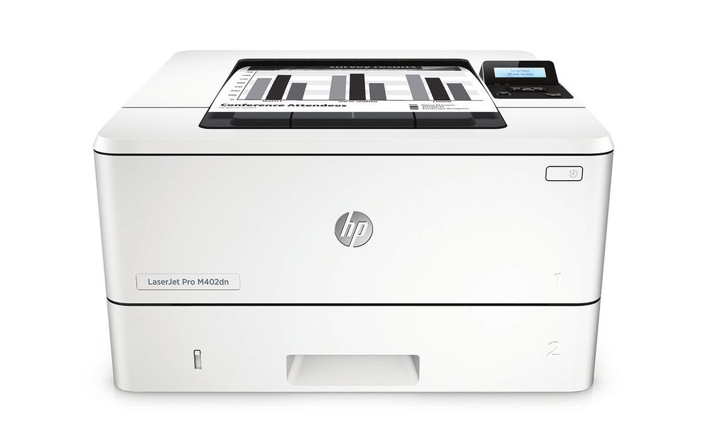 Ficha técnica HP LaserJet Pro série M402 Velocidade impressionante. Segurança sólida. Segurança robusta e desempenho de impressão concebidos para a sua forma de trabalhar.