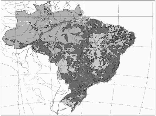 A respeito da Projeção Cartográfica de Robinson, analise as afirmações. Tradução: O Mundo Inteiro numa Folha de Trevo.