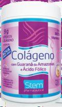 S: 6.2469.0051.001-7 Colágeno em pó Contém colágeno hidrolisado, principal componente proteico dos ossos e da pele. O Colágeno em pó Stem fornece 10 g de colágeno hidrolisado puro por porção.