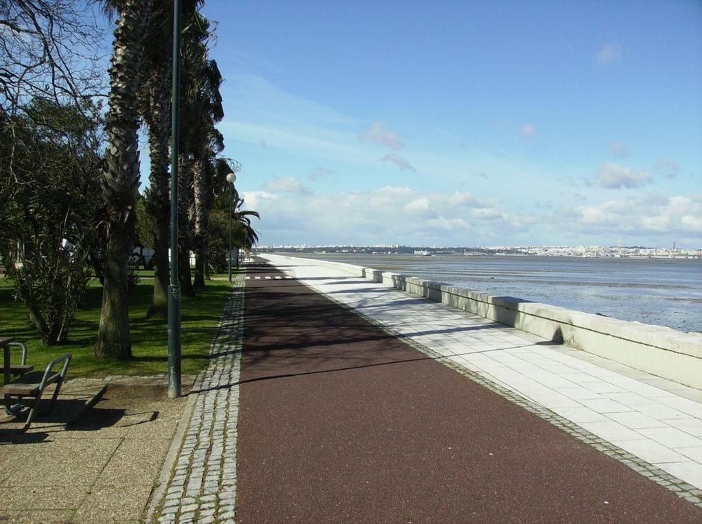 PERCURSO CICLÁVEL DO PASSEIO AUGUSTO CABRITA Freguesia: União das Freguesias de Barreiro e Lavradio.