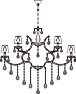 Lustre New Classic 18 Braços - Conhaque Brilhante,