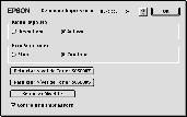 Em Macintosh Seleccione o Chooser (Selector de Recursos) no menu Apple. Faça clique em Setup (Configurar) e em Definições da Impressora.