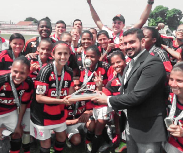 Flamengo/Marinha é campeão estadual As meninas do Flamengo/Marinha superaram o Vasco por 1 a 0, em Moça Bonita, e conquistaram o bicampeonato estadual feminino.