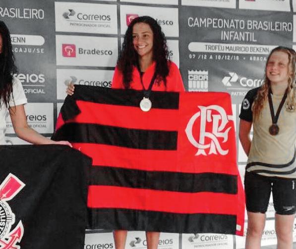 Flamengo conquista seis medalhas no Brasileiro Infantil de natação A equipe Infantil de natação do Flamengo foi até Aracaju, no Sergipe, disputar o 39º Troféu Mauricio Bekenn, válido como Campeonato