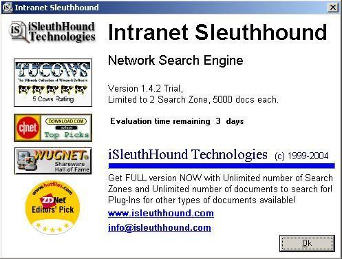 Crackeando (na marra) o Intranet Sleuthhound Pro 1.4 (rev 1.1) por n2u, em 21/9/2007 Olá!