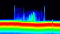 Host PXIe-7976R FlexRIO Dados espectrais Espectrograma