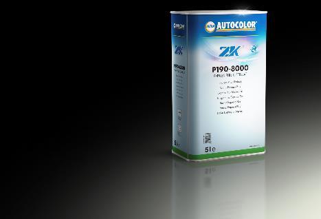 Características e Beneficios P190-8000 EL VERNIZ MAIS RÁPIDO COM O MELHOR RESULTADO 5 min secagem a 60ºC 90 min secagem ao ar (20ºC) Rápido endurecimento Brilho