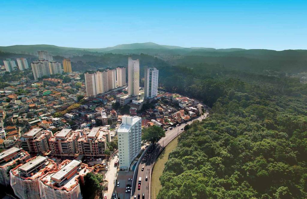 região Av. Santa Inês Horto Florestal Um mirante residencial.