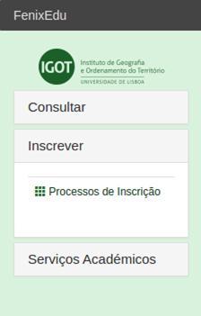 . conclusão :: Importante :: Durante o período de renovação de inscrição pode efectuar quaisquer alterações às suas inscrições em unidades curriculares e aos seus turnos/turma.