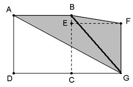 ALTERNATIVA A O lado do quadrado maior é R e o lado do menor S.