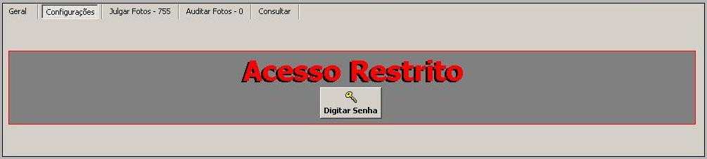 Página 7 de 15 2.1 Acesso aos recursos do sistema O MENU de recursos do sistema permite o acesso através da barra de comandos como mostra a figura abaixo: 2.1.1 Geral Exibe a tela principal do aplicativo, assim como quando iniciado.