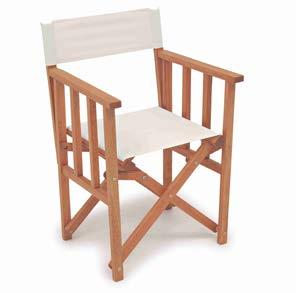 Linha Sol 172103.26 Cadeira Dobrável Diretor (sem kit tecido) Director Folding Chair (without fabric kit) Silla Plegable Director (sin kit tejido) 82 55 52 cm 7917210.