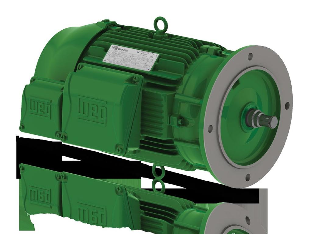 Características Níveis de rendimento: Premium e Plus Potência: 0,16 a 50 cv Número de polos: 2,, 6 e Tensão: 220/30 V (para carcaças 63 e 71) 220/30/0 V (para 0 e acima) Outras tensões