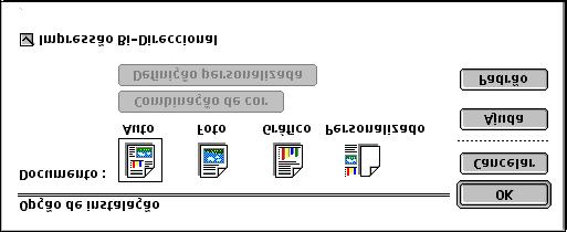 Se pretender alterar Cópias, Páginas, Qualidade, Tipo de suporte e Cor/Mono configure as