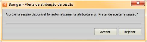 Como aceitar a sessão Quando o cliente estiver na fila, há várias formas de aceitar a sessão.