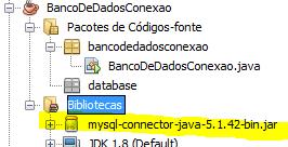 16º Passo: Dentro do pacote database crie uma classe java chamada DAO - Acrônimo para Data Access Object dentro desta classe cole esse código: package database; import java.