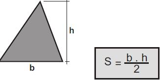 Áre do tringulo Eercícios. Sej um prlelogrmo com s medids d bse e d ltur respectivmente, indicds por b e h.