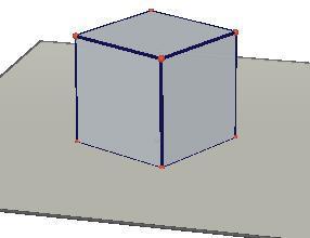 Para que o cubo seja criado, como mostram as Figuras 72 e 73, acionamos na caixa de ferramenta poliedro a ferramenta cubo.