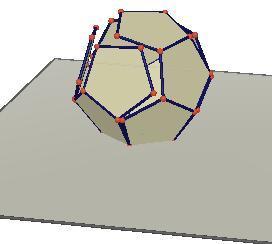 dodecaedro regular. Figura 23.