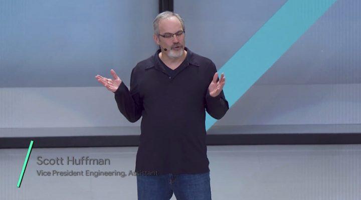 Google Assistant Scott Huffman subiu a palco para falar do e