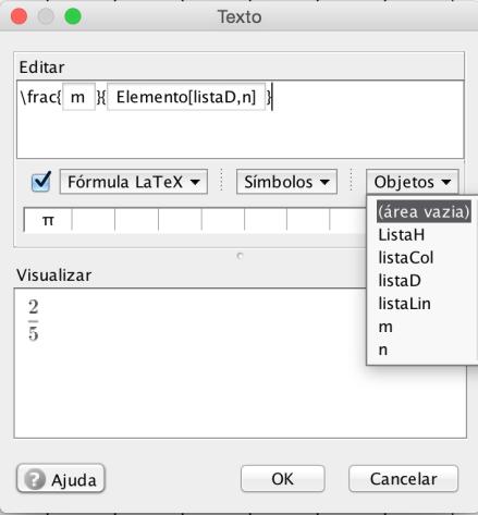 ggb (Questão 1) 1) Oculte os eixos na Janela Gráfica; 2) Digite o seguinte comando na janela de Entrada: ListaH= Sequência[Sequência[Polígono[(i, j), (i + 1, j), (i + 1, j +