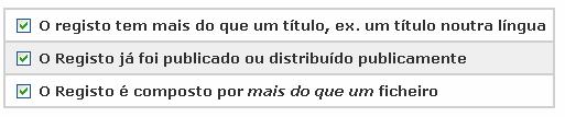 Guia de Depósito Outros Documentos Descreva o documento que está a depositar Página 1 Se seleccionar alguma das opções nesta página, visualizará um formulário diferente, modificado com o intuito de