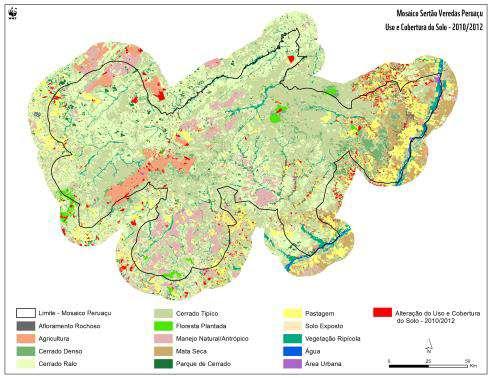 Bosque Modelo Mosaico Sertão Veredas Peruaçu (antes Bosque Modelo Pandeiros) Área: cerca de 1,8 milhão de hectares Ano de filiação à Rede: 2005 Municípios envolvidos: