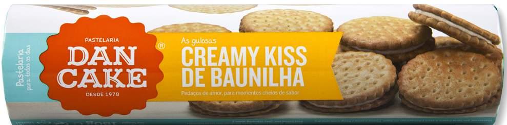 BOLACHAS E BISCOITOS Creamy Kiss Um beijo é sempre um prazer!