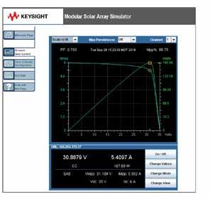 05 Keysight Simuladores de Arranjos Solares Modulares - Folha de Dados Depois de configurado, todas as funções (alimentação, programação, medição, disparo, proteção e monitoramento se comportam como