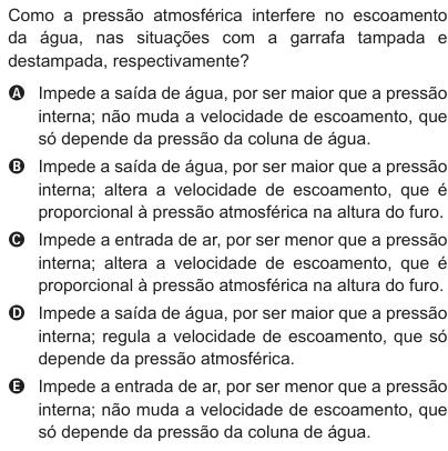 DICA: Este problema é uma aplicação do princípio de Pascal (ou princípio da prensa hidráulica), representado pela fórmula: F 1 = A 1 F 2