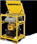 Levantamento Pesa aciona por Enerpac Movimento hidráulico controla Na Enerpac, nós nos especializamos em projetar sistemas hidráulicos alta pressão exigis para o movimento controla estruturas grans,