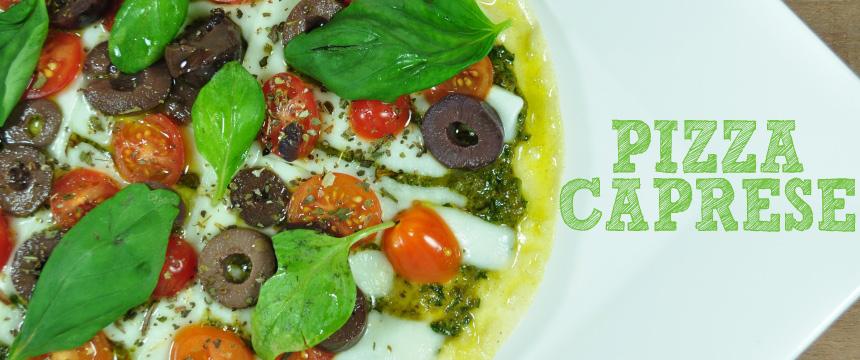 Receita: Pizza Caprese de Frigideira Fácil e Rápida Uma coisa que todo mundo gosta é de comer algo gostoso e que não dê muito trabalho.