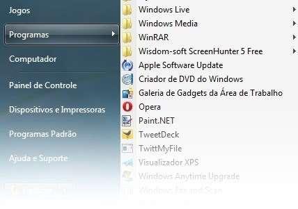 Traga a opção Todos os Programas de volta para o Menu Iniciar O Windows 7 trouxe um Menu Iniciar muito mais dinâmico, porém alguns usuários podem ter sentido a falta da opção Todos os Programas, que